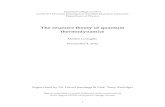 The resource theory of quantum thermodynamicsThermodynamics and an introduction to thermostatistics, II edition 2 Declaration of originality I hereby declare that the following thesis