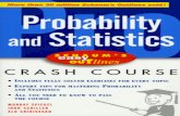 Probability and Statistics - caniban.files.wordpress.com · SCHAUM’S Easy OUTLINES PROBABILITY AND STATISTICS BASED ONSCHAUM’S Outline of Probability and Statistics BY MURRAY