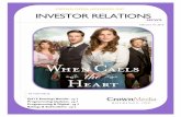 CROWN MEDIA HOLDINGS, INC. INVESTOR RELATIONScontent.stockpr.com/crownmedia/db/164/1854/file/IR... · CROWN MEDIA HOLDINGS, INC. 3 PROGRAMMING February 19, 2016 Countdown to Valentine’s