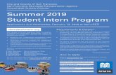 Summer 2019 Student Intern Program - The Henry Samueli ... · Student Intern Program Transportation Planning Opportunities Meet the Teams Planning internships are available with many