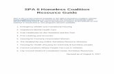 SPA 6 Homeless Coalition Resource Guidespa6homeless.org/images/2017/SPA6_Homeless_Coalition_Resource_Guide.pdf · SPA 6 Homeless Coalition Resource Guide This is the current material