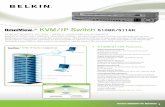KVM/IP SwitchOffering robust KVM-over-IP technology, OmniViewIP KVM switches enable remote, light-out management capabilities not found in traditional software management tools. Supported