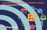CONVERSION-OPTIMIZED LANDING PAGES: From Inspiration to ... · our landing page instead of your thank you page (most buttons default to sharing the page they are placed on). To do