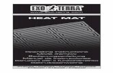 HEAT MAT - Amazon S3Mat.pdf · 6. The Heat Mat can be applied without the use of spacers ... forest floor) as a heat-conductor. The Heat Mat Substrate Heater simulates this by heating