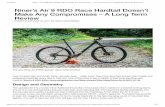 Niner’s Air 9 RDO Race Hardtail Doesn’t Make Any ... · 1/31/2017 Niner ’s Air 9 RDO Race Hardtail Doesn’t Make Any Compromises – A Long Term Review | Singletracks Mountain