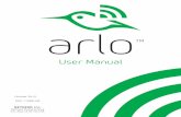 Arlo User Manual - Netgear · ser Manual October 2015 NETEA, nc. 350 East Plumeria Drive San Jose, CA 95134, USA 202-11380-06