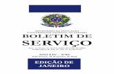 EDIÇÃO DE JANEIRO · PDF file 16.11.2018, que designou Marconi Edson Lira de Amorim, Matrícula Siape 73345764: Onde se lê: “ período de 02.12.2018 a 31.12.2018”. ... 10/01/2019