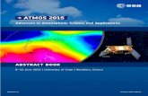 Programme & Abstract Book - ESA SEOMseom.esa.int/atmos2015/files/Abstract_Book_ATMOS2015... · 2015-06-01 · The Greenhouse Gas Project of ESA’s Climate Change Initiative (GHG-CCI):