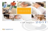 CSR Report - unicharm.co.jp · 2 unicharm CSR report 2011 Areas Covered Business operations, CSR vision, activity goals, organizational structure, business performance, accounting