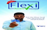 Get the Blue Card ىلع لوــصحلل مدــقت ءاقرزلا ةــقاطبلا · 3 4 What are the Flexi Permit types? 1. Flexi Permit – This permit enables the holder