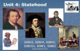 Unit 4: Statehood - Mrs. Boyett's Classroom - Homemrsboyett.weebly.com/uploads/2/0/0/0/20004625/unit_4_ppt...Georgia Studies-Unit 4 Unit 4: Statehood SS8H3, SS8H4, SS8H5, SS8CG1, SS8E1,