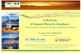 China CleanTech files/performance reports/China... · PDF file 2016-02-27 · China CleanTech Index China Green Enterprise Development Index Launch Report September 2011 To request