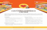 CUSTOMER EXPERIENCE CAPTAIN - FitForCommerce€¦ · CUSTOMER EXPERIENCE CAPTAIN As the Customer Experience Captain, you want to break down organizational silos to create a “customer-first”
