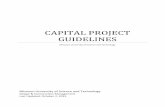 CAPITAL PROJECT GUIDELINES - Missouri University of ... Capital Project Guidelines Missouri University