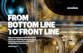 FROM BOTTOM LINE TO FRONT LINE - Accenture ... FROM BOTTOM LINE TO FRONT LINE CFOs have stepped out