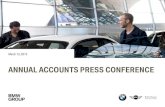 ANNUAL ACCOUNTS PRESS CONFERENCE - BMW …...Evolution Efficient combustion engines Innovative technologies Revolution Alternative drive trains Mobility services BMW GROUP ON A DUAL