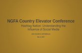 NGFA Country Elevator Conference · • Content leads to conversation, conversation builds relationships and good relationships evolve into customers • Post often, but not too much,