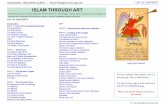 ISLAM THROUGH ART · 2018-03-22 · The Art of Calligraphy The Role of the Scribe The Importance of the Circle PART 3 - The Spread of Islam ... in the universality and omnipotence