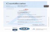 sheetpiling.arcelormittal.com · 2018-12-11 · ISO 14001 0198 104 00091 ArcelorMittal ArcelorMittal Poland S.A. Al. J. Pitsudskiego 92 ... EMS . Annex to certificate Standard ISO