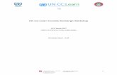 Th UN CC:Learn Country Exchange Workshop€¦ · UN CC:Learn Country Exchange Workshop 15-17 March 2017 UNECA Conference Center, Addis Ababa Workshop Report - Draft . 2 ... as well