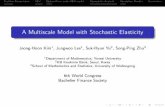 A Multiscale Model with Stochastic Elasticity...Problem Formulation SEV Option Price under SEV model Asymptotic Analysis Simulation ResultsConclusion A Multiscale Model with Stochastic
