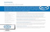 Sophos Email - OptricsSophos Email Protect and manage your email with Sophos Central ... And if you want to consolidate protection it lets you control email security alongside endpoint,