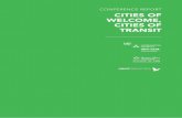 ConferenCe rePort Cities of WelCome, Cities of transit - unu · 2019-03-29 · Cities of WelCome, Cities of transit · 3 introduction As migration has become a major issue of debate