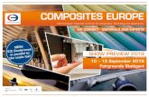 COMPOSITES EUROPE...composites industry in the exhibition area as well as on numerous special areas, on themed gudi ed tours, at the accompanyni g Internaoti nal Composites Conference