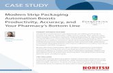 Modern Strip Packaging Automation Boosts Productivity ... Case Study Jan 20… · Customized packaging features also improve adherence as well as ease of use for patients and their
