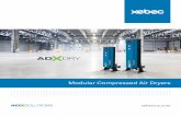 Modular Compressed Air Dryers · Compressed air systems are critical components to Automotive, Food & Beverage, Electronics, Pharmaceutical, and many other general industrial use