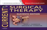 current surgical therapy · 2016-02-03 · current surgical therapy JOHN L. CAMERON MD, FACS, FRCS (Eng) (hon), FRCS (Ed) (hon), FRCSI (hon) The Alfred Blalock Distinguished Service