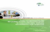 Core competencies for EU public health epidemiologists in ... · 20 of the responding public health professionals were FETP graduates and considered specialists in applied epidemiology.