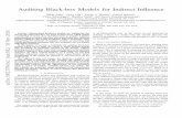 Auditing Black-box Models for Indirect Inﬂuence · Auditing Black-box Models for Indirect Inﬂuence Philip Adler , Casey Falk , Sorelle A. Friedler , Gabriel Rybeck , Carlos Scheideggery,