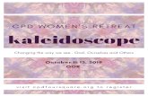 kaleidoscope - Microsoft · kaleidoscope Worship Leader: Christen Davis Christen is a wife, mother, registered nurse and worship leader. She and her husband Ryan have Pastored Life