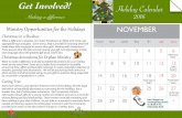 Holiday Calendar 2016 - IBC Wiesbaden · Holiday Calendar 2016 Get Involved! Making a difference Vix an viris admodum, quaestio efﬁciantur ea pro. Cum fabulas dolorum nonumes et,