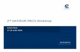 ICAO-Paris 17-19 June 2015 Meetings Seminars and Workshops/NAT... · ICAO-Paris 17-19 June 2015 Wim Brondsema EUROCONTROL/HQ. Overview 2 Future EUR PBCS Plan Baseline 2 Performance