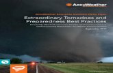 AccuWeather Enterprise Solutions White Paper Extraordinary ... · AccuWeather Enterprise Solutions White Paper Extraordinary Tornadoes and Preparedness Best Practices ... earth curves