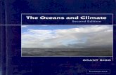 The Oceans and Climate - INVEMAR€¦ · 4 Biogeochemical interaction of the atmosphere and ocean 122 4.1 Phytoplankton 122 4.1.1 Phytoplankton growih 122 4.1.2 Geographical variation