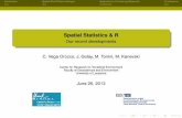 Spatial Statistics & R - EPFL · Introduction Spatial Point Pattern Analysis Applications of Clustering Measures Conclusions Point Processes Point Processes ß The events are represented