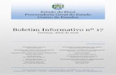 Boletim Informativo nº 17 - Piauí PGE N 17 revisado.pdf · BOLETIM INFORMATIVO Nº 17 – ABRIL DE 2016 3 Nota: a Lei nº 6.746, de 23.12.2015, trata do reajuste de vencimentos