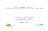 ERITREAN POLICY ON INFANT AND YOUNG CHILD FEEDING · Preamble Infant and Young Child Feeding (IYCF) practices are a set of recommendations to achieve appropriate feeding of infants
