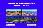 La Suisse et la Haute-Savoie - Voyager avec Yves PetitEn effet, il s’avère moins facile, en auto ou en autocar, de décou - vrir cette contrée, dominée par ses massifs alpins,