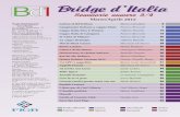Bridged’Italia · 2012-08-30 · Bridged’Italia Sommario numero 3/4 Marzo/Aprile 2012 Lettere al Bd’Irettore Marco Catellani 2 Passo a passo Pietro Forquet 28 Cattura della
