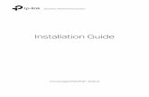 Installation Guide...1 Unmanaged PoE/PoE+ Switch Introduction Chapter 1 Introduction 1.1 Product Overview TL-SL1218MP and TL-SL1226P are Power Sourcing Equipment (PSE*) which require