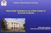 Heart Rate Turbulence as a Risk Factor in Survival Analysisk-hrs.org/KHRS/2018/pdf/47. Diana Gareeva.pdfPhD, MD, FESC Naufal Zagidullin Heart Rate Turbulence as a Risk Factor in Survival