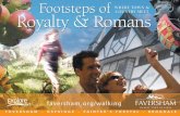 Footsteps of WHERE TOWN & COUNTRY MEET Royalty & Romans ... · Enjoy a walk which takes you in the footsteps of Royalty and Romans; one that takes you between town and country, country