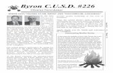 RO N P I B Y DE District Newsletter · 2017-06-23 · District Newsletter B Y R O N inside P I D E Issue # 20 Winter ‘12 In the first 2011/12 newsletter last October the school