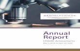 Annual Report€¦ · process, CFDHRE engages professionals with a strong track record of research, grant proposal development, and peer review experience to serve on its annual peer