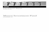 Fall Semester Report - Trulaske College of Business // University … · 2019-08-13 · Fall Semester Report November 30, 2018 Mizzou Investment Fund ESTABLISHED 1967 . Page 1 The