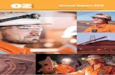 Annual Report 2015 - OZ Minerals · 1 OZ Minerals / Annual Report 2015 A modern mining company — / 2015 Snapshot 2 / A message from the Chairman and CEO 3 / Our Company Strategy